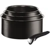 Image de Casserole 3 pièces Empilable Aluminium Revêtement Anti-adhésif Tous Feux Dont Induction Poignée Amovible Ingenio Expertise TEFAL