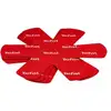 Image de Tefal Set De 4 Protecteurs De Poele K2203004 38x36x1cm Rouge