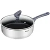 Image de Sauteuse 24cm Acier Inoxydable Revêtement Anti-adhésif Tous Feux Dont Induction Avec Couvercle Ingenio Daily Cook TEFAL