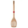Image de Tefal Spatule A Angle Ingenio - Bois Hetre Et Silicone Platinium - 32 Cm