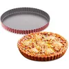 Image de TEFAL DELIBAKE ACIER ROUGE CARBONE Moule à tarte 28 cm Fond amovible J1641514