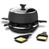 Image de TEFAL RACLETTE CHEESE’N’CO FONDUE TARTIFLETTE CREPE PLANCHA BOITE A FROMAGE 6 PERSONNES RE12C801