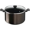 Image de Marmite 30cm 12,2L Aluminium Revêtement Antiadhésif Tous Feux Sauf Induction Easy Cook & Clean TEFAL