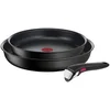 Image de Poele Sauteuse Tefal Lot 2 Poeles 22 26 Cm + Poignee Amovible Ingenio