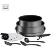 Image de Batterie de cuisine TEFAL INGENIO L7619002 8 pièces tous feux dont induction gris foncé
