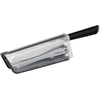 Image de Ever Sharp Couteau De Cuisine Santoku 16,5 Cm, Aiguiseur Intégré, Technologie Sécurisée, Acier Inoxydable Allemand K2579