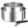 Image de 2 casseroles Ø16/22 cm en inox + 1 poignée TEFAL PREFERENCE Tous feux dont induction