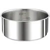 Image de Casserole 18cm Acier Inoxydable Revêtement Anti-adhésif Tous Feux Dont Induction Poignée Amovible Ingenio Preference TEFAL
