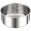 Image de Ingenio Preference Casserole 20 Cm - L8983004 - Induction - Empilable - Compatible Lave-vaisselle - Inox