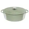 Image de Cocotte Ovale Tefal Lov E2580604 34 Cm 7,2 L Vert Fonte
