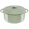 Image de Cocotte - Tefal - LOV E2580404 - 25 cm - Vert lichen - Fonte avec revêtement anti-adhésif