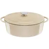 Image de Tefal LOV Cocotte ovale 34x26 cm Produit émaillé robuste et issu dune démarche déco-conception E2590605