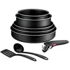 Image de Casserole - TEFAL - Ingenio Generous Cook L3129802 - Lot 8 pièces - Titanium anti-adhésif - Tous feux (induction)