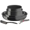 Image de Casserolies - TEFAL - L2609602 - Ingenio Renew - Lot 6 pièces - Gris anthracite