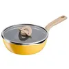 Image de Poele Tefal One Pick Pot Pan 22 cm + Couvercle G1808604 Jaune metallisé
