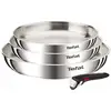 Image de Set De Poêles Tefal Ingenio Emotion L8968445 22 24 28 Cm Inox Acier Inoxydable