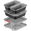 Image de Moulinex Dail’Easy Set de 5 accessoires de cuisson pour air fryer 4 moules et 1 support J702S504