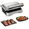 Image de Tefal - grill viande 2100w acier inoxydable gc772d10 - optigrill 2 en 1 GC772D10
