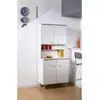 Image de Meuble de cuisine - easy - 4 portes 1 tiroir - l 80 x p 44 x h 180 cm 3241