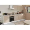 Image de Cuisine complète OSLO - L 300 cm - Décor chêne - Plan de travail inclus