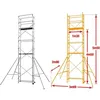 Image de CENTAURE Échafaudage Aluminium SPEEDUP XL 6 70m