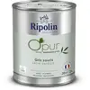 Image de Peinture o'pur murs, boiseries & radiateurs - ripolin - 472827 - gris souris - satin veloute - 2 l