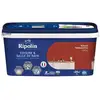 Image de Peinture murs, boiseries, plafonds, radiateurs - ripolin - cuisine et bain - 2 l - rouge terracotta