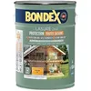 Image de Lasure 2 en 1 protection extérieure - Chêne Doré - Satin - Protection 12 ans - Toutes saisons - Bondex - 5L