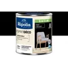 Image de Peinture Couleur Intérieure Satin pour Cuisine Salle Salon Chambre - sur Murs Boiseries Radiateurs - 05L - Noir Houvert - Ripolin
