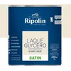 Image de RIPOLIN Laque Glycéro Déco pour Intérieur & Extérieur - Blanc Cassé Satin 2L