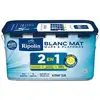 Image de Peinture 2 en 1 murs et plafonds - blanc mat - ripolin - 2,5 l