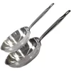 Image de Lot de 2 poêles inox de 24 cm et 28 cm Elo Profi Therm