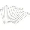 Image de Lot De 16 Brochettes En Inox 21 Cm Fackelmann Bbq Edition