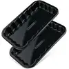 Image de Lot De 2 Plats À Barbecue En Acier Émaillé 21 X 12 Cm Fm Professional Barbecue