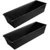 Image de Lot De 2 Moules À Cake 25,5 Cm Zenker Black Metallic