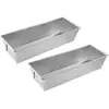 Image de Lot De 2 Moules À Cakes 30 X 11,5 Cm Zenker Silver