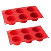 Image de Ensemble De 2 Moules A Muffins 6 Empreintes - Dr Oetker - Flexxibel Love - 30 X 18 Cm