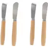 Image de Ensemble De 4 Couteaux À Beurre 18 Cm Sybarys