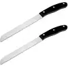 Image de Set De 2 Couteaux À Pain 31 Cm En Inox Fit