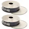 Image de Lot De 2 Moules À Manqué 26/26 Cm En Acier Et Céramique Dr Oetker Back-trend