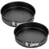 Image de Ensemble De 2 Moules À Manqué À Charnière 24 Cm Zenker Black Metallic