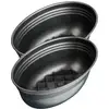 Image de Lot De 2 Moules À Gâteaux 26/26 Cm En Acier Black Metallic Black Mettallic Zenker Black Mettallic