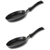 Image de Ensemble De 2 Mini Poêles À Crêpe Elodur Céramique Aluminium Noir 14 Cm Elo Juwel De Luxe