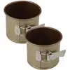 Image de Lot De 2 Moules À Gâteaux 12/12 Cm En Acier Zenker Mojave Gold
