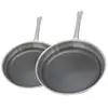 Image de Set De 2 Poeles A Induction - Relief Solutions - Inox 18/10 Dur Select Antiadhésives   Ø?24?et 28?cm