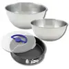 Image de Set De 4 Ustensiles De Pâtisserie Moule À Manqué Bol Et Spatule Collection Zenker Pure