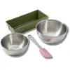 Image de Set De 4 Ustensiles De Pâtisserie Moule À Gâteau 2 Bols Et Spatule Zenker Green Vision