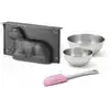 Image de Set De 4 Ustensiles De Pâtisserie Moule À Gâteaux 2 Bols Pâques