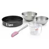 Image de Set De 5 Ustensiles De Pâtisserie Moule À Gâteaux Bols Spatule