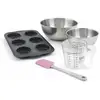 Image de Set De 5 Ustensiles De Pâtisserie Moule Silicone Fibre De Verre